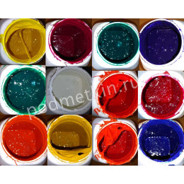Краска для кожаных урезов AQUA COLOR УН